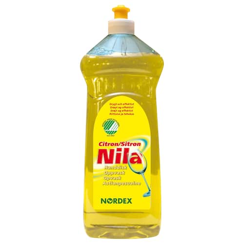 NILA Handdiskmedel, flytande, gul, citron, 1 l