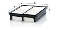 Luftfilter MANN-FILTER C 25 019
