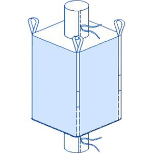 Storsäck 4-Öglor, 900 l