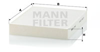 Kupéfilter MANN-FILTER CU 2442