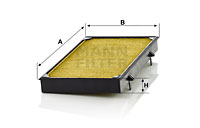 Kupéfilter MANN-FILTER FP 3454