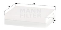 Kupéfilter MANN-FILTER CU 24 024