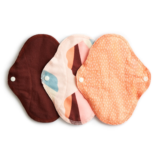 Imse Ekologiska Trosskydd Classic, 3-pack Orange Sprinkle
