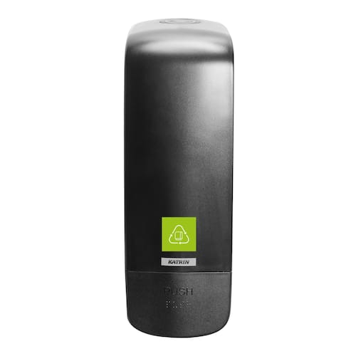 KATRIN Inclusive Dispenser för tvål, manuell, 1000ml, plast, svart