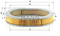 Luftfilter MANN-FILTER C 2943