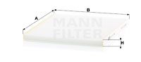 Kupéfilter MANN-FILTER CU 21 008
