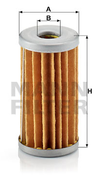 Bränslefilter MANN-FILTER H 42