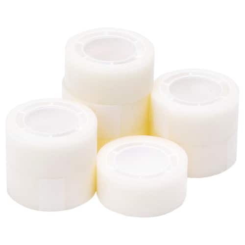Staples Kontorstejp, osynlig 19 mm x 10 m, genomskinlig