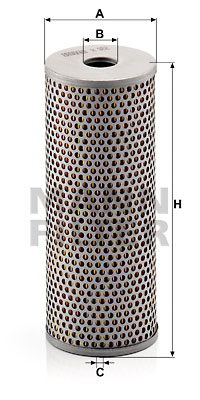 Filter, drifthydraulik MANN-FILTER H 962