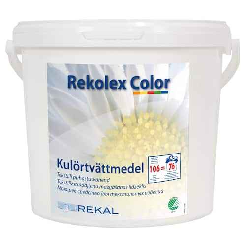 REKAL Tvättmedel Rekolex Color 4kg