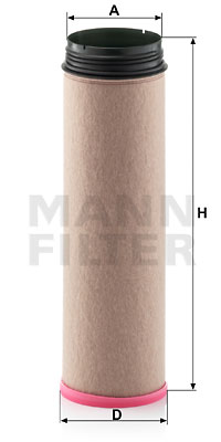 Sekundärluftfilter MANN-FILTER CF 710