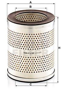Filter, drifthydraulik MANN-FILTER HD 13 006