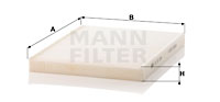 Kupéfilter MANN-FILTER CU 27 004