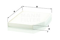 Kupéfilter MANN-FILTER CU 29 007