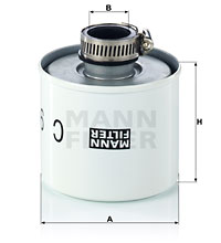 Filter, vevhusventilation MANN-FILTER C 9004