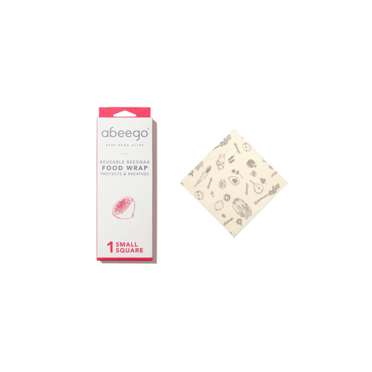 Abeego Beeswax Food Wrap - Square, 1 st Small