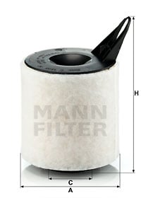 Luftfilter MANN-FILTER C 1370