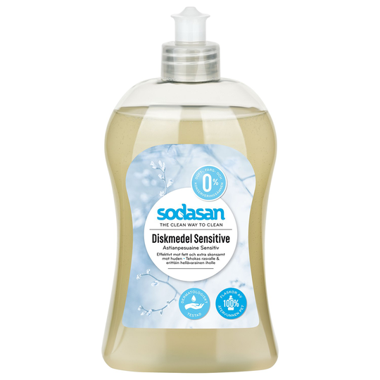 Sodasan Diskmedel Sensitive, 500 ml
