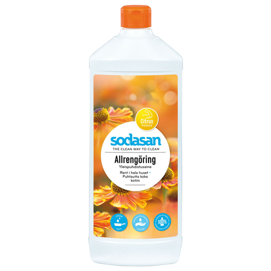 Sodasan Allrengöring Citrus Power, 1 L