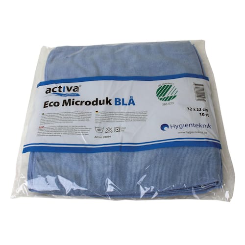Activa Mikrofiberduk ECO blå