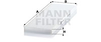 Kupéfilter MANN-FILTER CU 4036