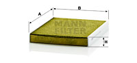 Kupéfilter MANN-FILTER FP 2533-2