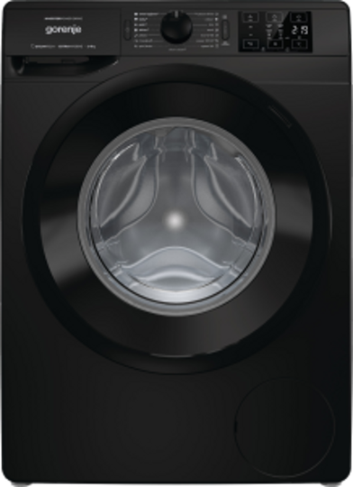 Gorenje Wnei84as/b Frontmat. Tvättmaskiner - Svart