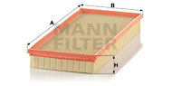 Luftfilter MANN-FILTER C 40 163