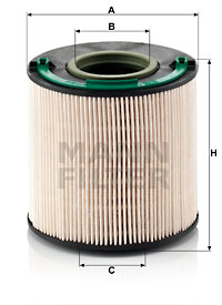 Bränslefilter MANN-FILTER PU 1040 x