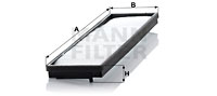 Kupéfilter MANN-FILTER CU 5809