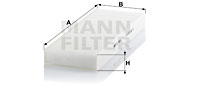 Kupéfilter MANN-FILTER CU 3869