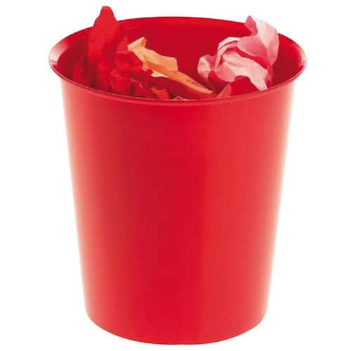 Staples Papperskorg 16 L röd