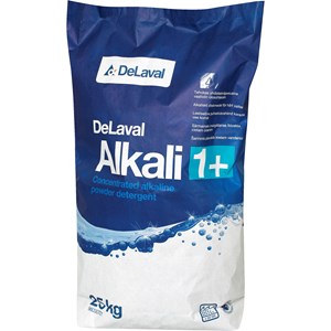 Pulverdiskmedel DeLaval Alkali 1+, 25 kg