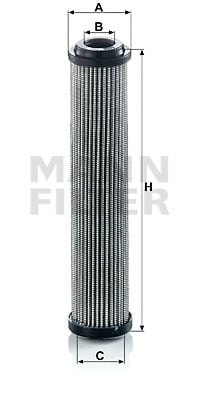Filter, drifthydraulik MANN-FILTER HD 5003