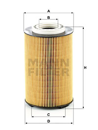 Oljefilter MANN-FILTER HU 1291/1 z