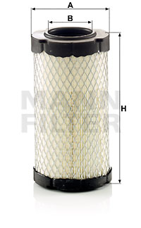 Luftfilter MANN-FILTER C 10 007