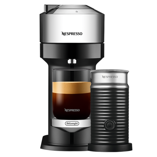 Nespresso Vertuo Next Delux Co-pack Kapselmaskin - Svart/silver