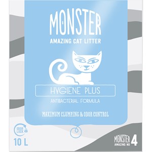 Kattsand Monster Hygiene Plus, 10 l