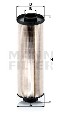 Bränslefilter MANN-FILTER PU 855 x