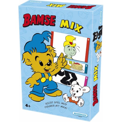 Bamse Mix, brädspel, olika färger