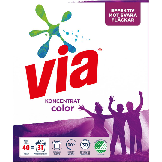 via Color Tvättmedel 1500 g