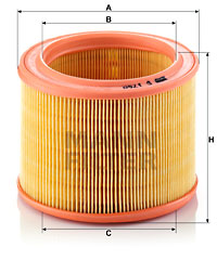 Luftfilter MANN-FILTER C 1760