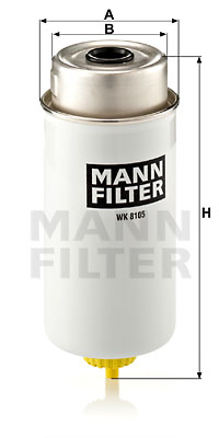 Bränslefilter MANN-FILTER WK 8105