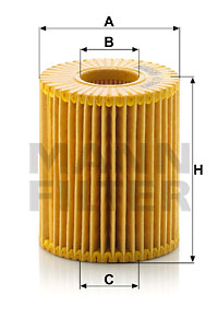 Oljefilter MANN-FILTER HU 7009 z