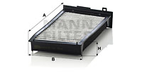 Kupéfilter MANN-FILTER CUK 3518
