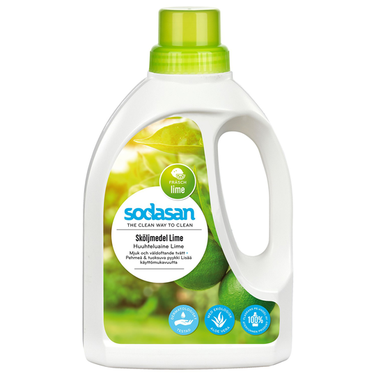 Sodasan Sköljmedel Lime, 750 ml
