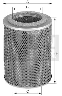 Oljefilter MANN-FILTER H 12 105 x