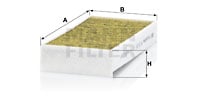 Kupéfilter MANN-FILTER FP 23 015-2