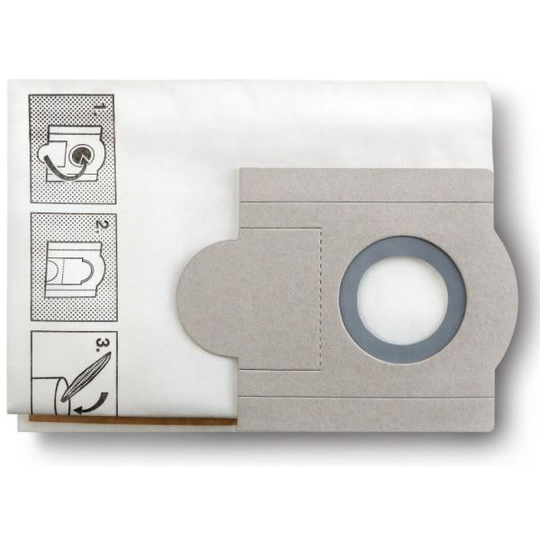 Fein 31322811010 Dammsugarpåse 5-pack, fin