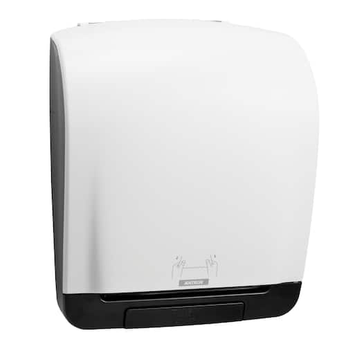 KATRIN Dispenser Inclusive System för pappershanddukar, manuell, plast, 403 x 335 x 216 mm